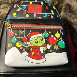 Star Wars baby yoda Christmas loungefly